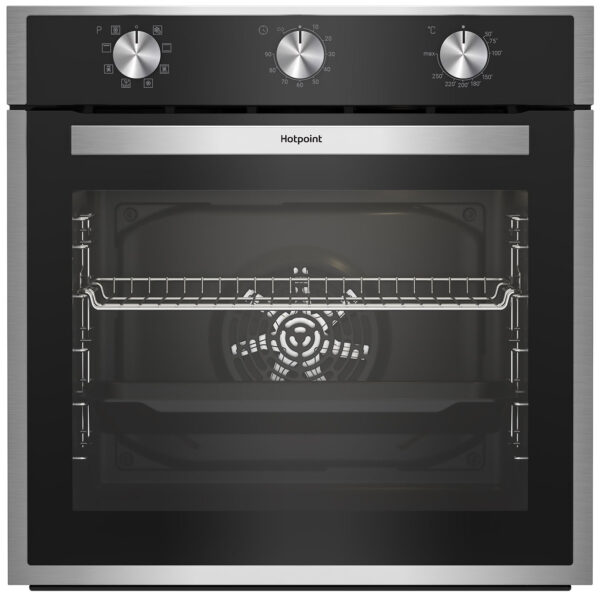 Духовка электрическая Hotpoint FE9 814 H IX нержавеющая сталь/черный