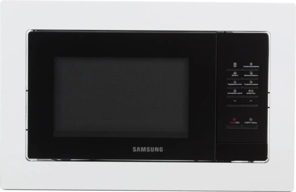 Микроволновая печь Samsung MS20A7013AL/BW 20л 850Вт белый/черный (встраиваемая)