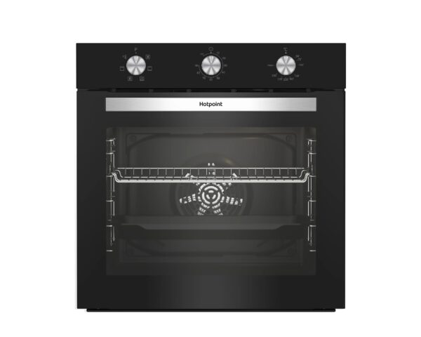 Духовка электрическая Hotpoint HETF 614 JH BL черный