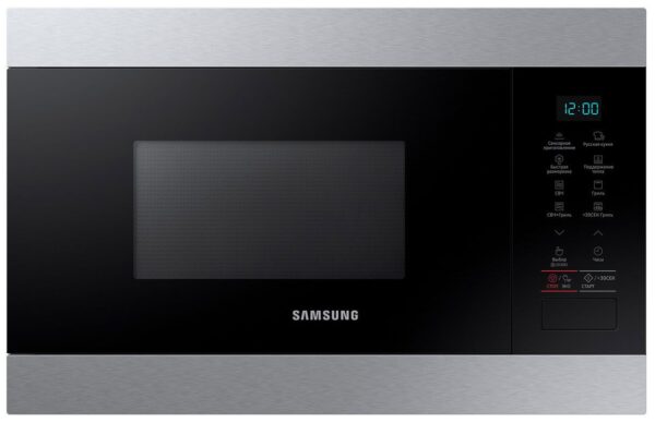 Микроволновая печь Samsung MG22M8074CT/BW 22л 850Вт черный/нержавеющая сталь (встраиваемая)