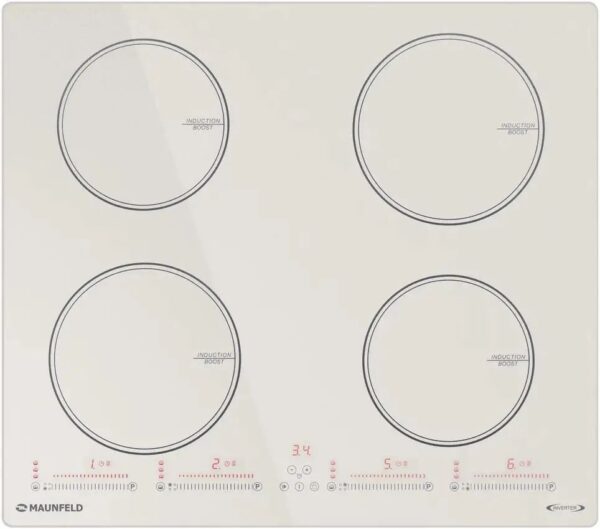 Индукционная варочная панель Maunfeld CVI594SBG Inverter бежевый