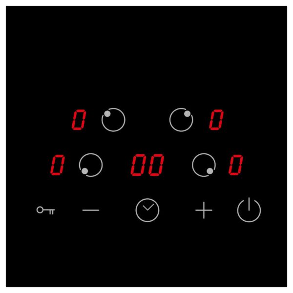 Индукционная варочная панель Korting HI 64013 B Черный — изображение 2