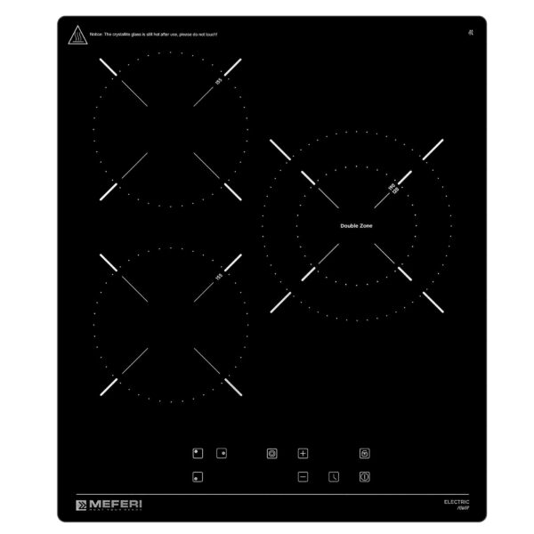 Электрическая варочная панель Meferi MEH453BK POWER черный