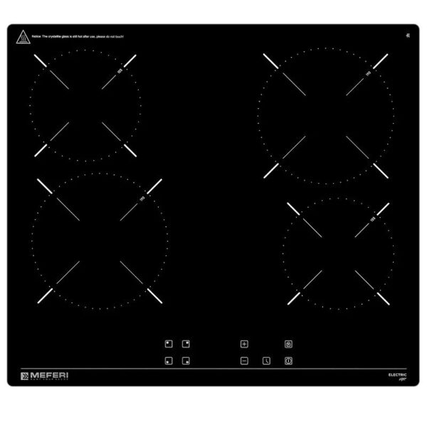 Электрическая варочная панель Meferi MEH604BK LIGHT черный