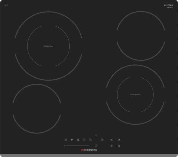 Электрическая варочная панель Meferi MEH604BK COMFORT PLUS черный