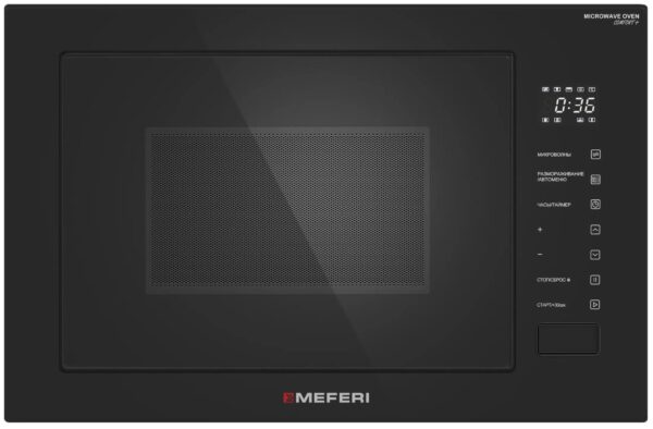 Микроволновая печь Meferi MMO6028BK COMFORT PLUS 28л 1450Вт черный (встраиваемая)