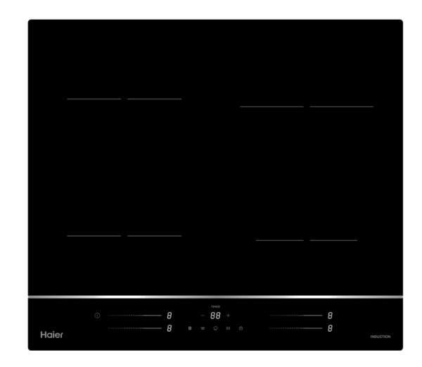 Индукционная варочная панель Haier HHY-Y64WSLB черный
