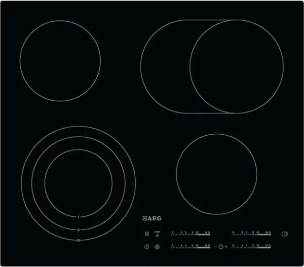 Электрическая варочная панель AEG HK654070IB черный