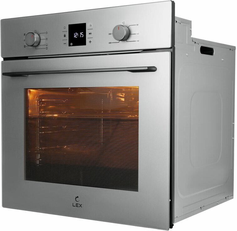 LEX Духовой шкаф электрический EDM 076 GR, серый — изображение 6