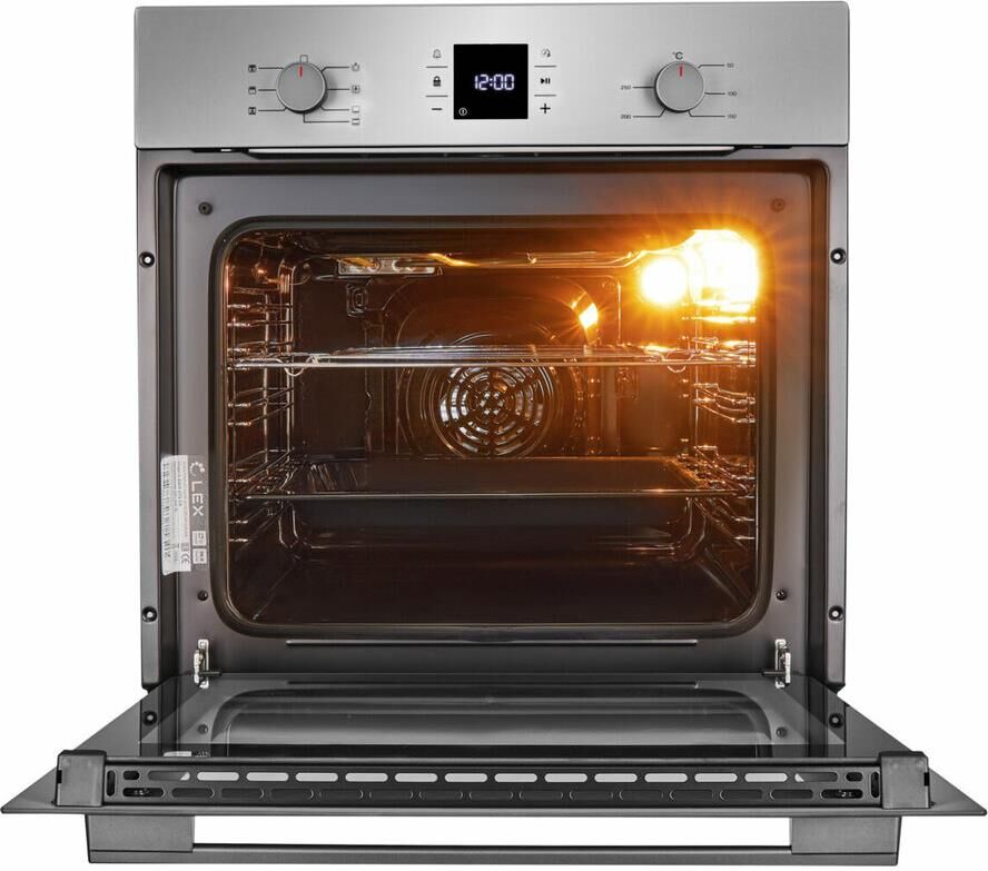 LEX Духовой шкаф электрический EDM 076 GR, серый — изображение 7