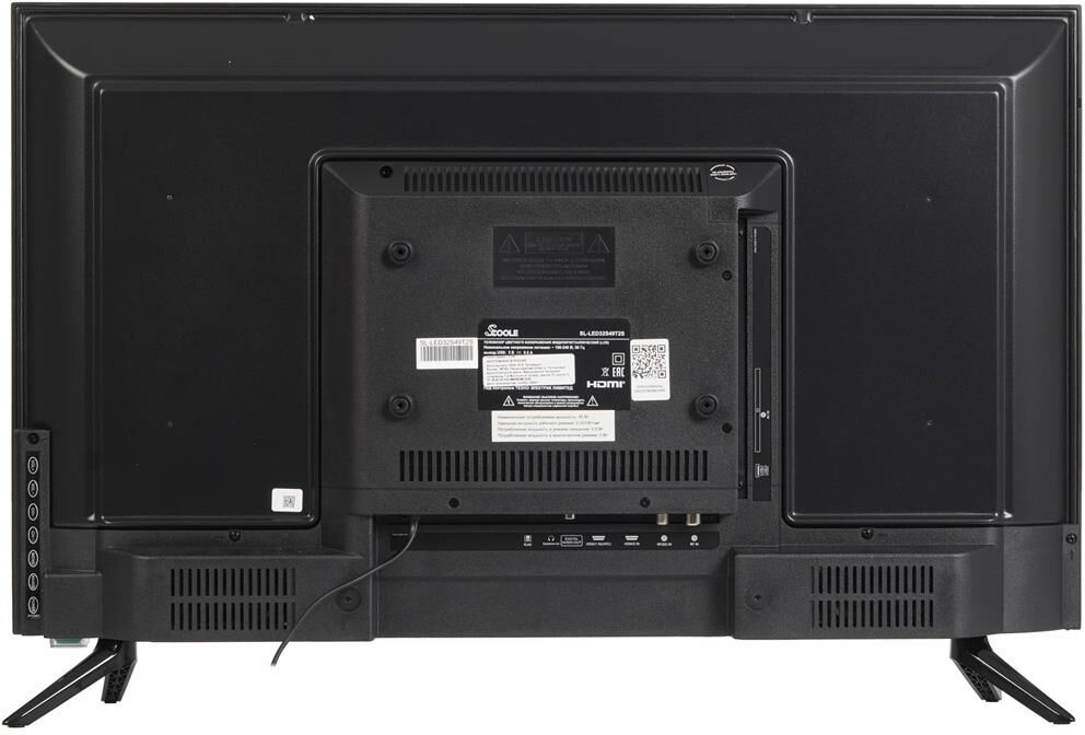 SCOOLE SL-LED32S49T2S HD SMART TV Безрамочный — изображение 5
