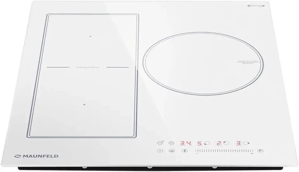 MAUNFELD Индукционная варочная поверхность CVI453SBWH Inverter белый — изображение 2