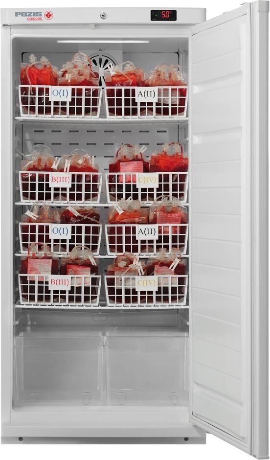 POZIS ХК-250-1 холодильник для хранения крови — изображение 4