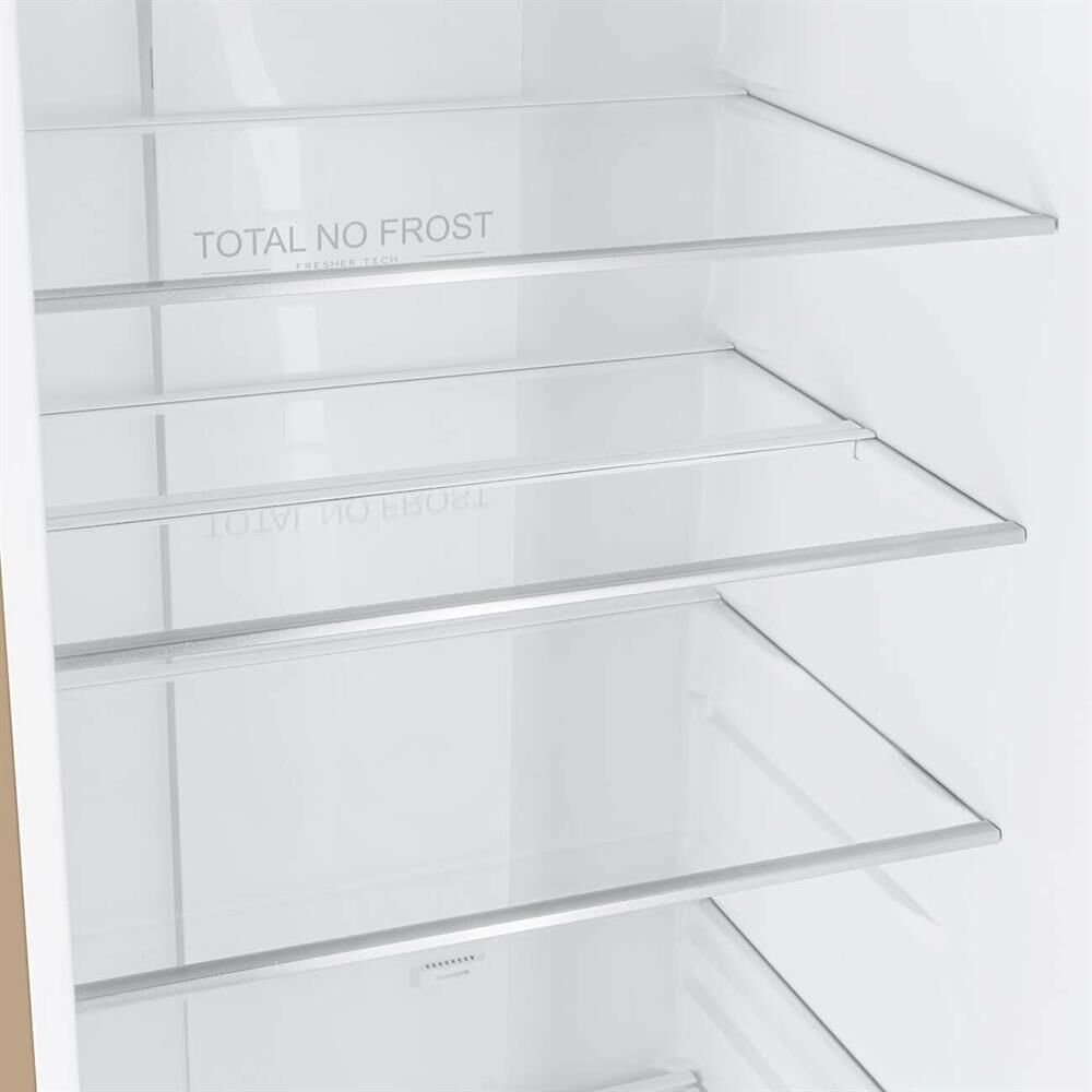 HAIER Холодильник двухкамерный CEF537AGG No Frost, золотистый — изображение 3
