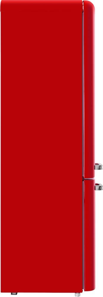 MAUNFELD Холодильник двухкамерный MFF186NFRR красный — изображение 5