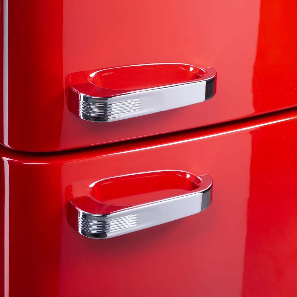 MAUNFELD Холодильник двухкамерный MFF186NFRR красный — изображение 8