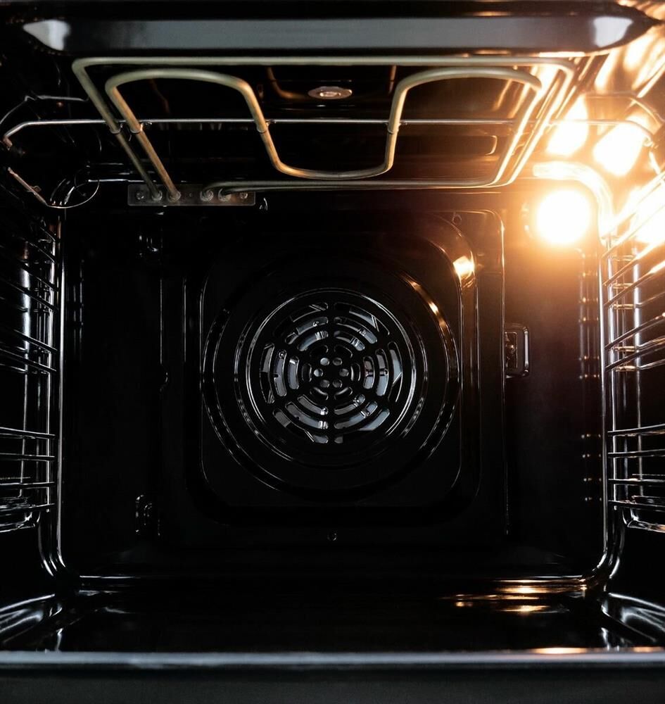 LEX Духовой шкаф электрический EDS 101 GR, 61л, 59.5 х 53 х 59.5 см, дверца с 3 стеклами, серый — изображение 2