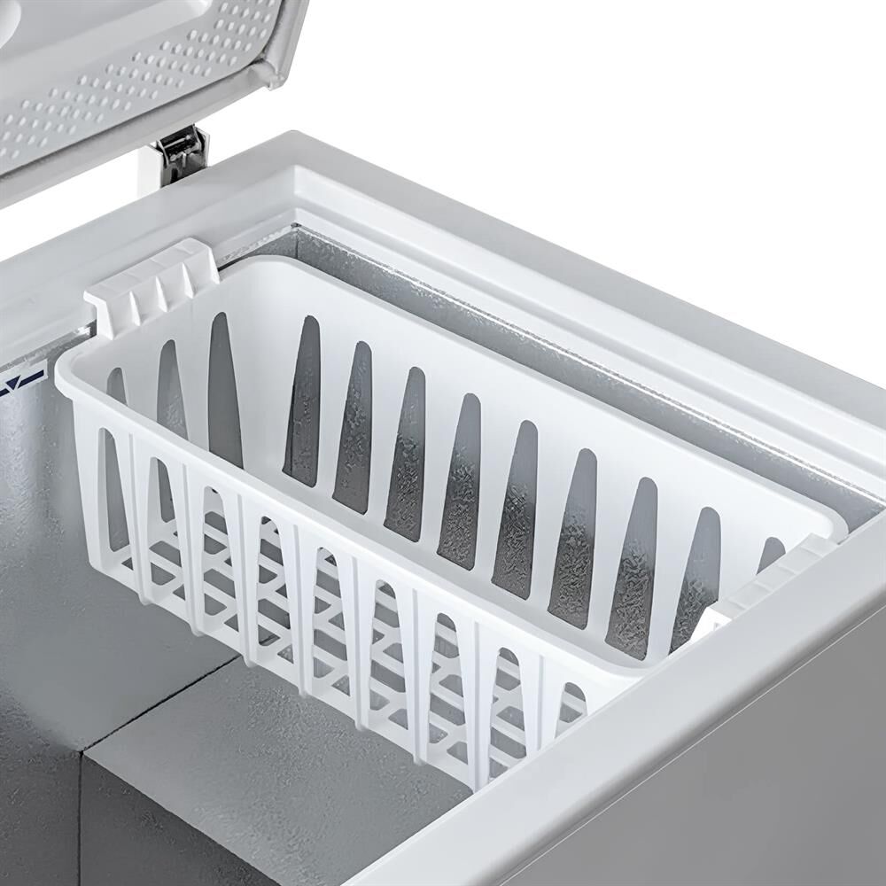 БИРЮСА 155KХ 145л (ларь, глухая крышка) белый — изображение 2