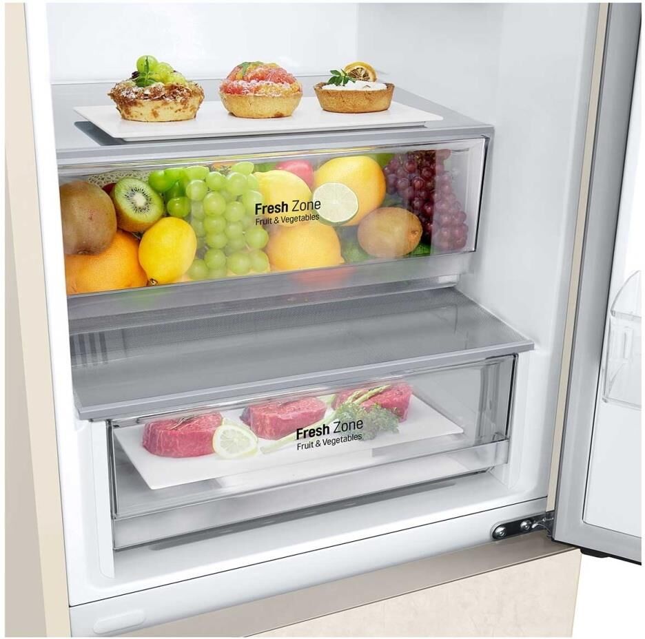 LG GC-B459AEMW 344л, бежевый — изображение 10