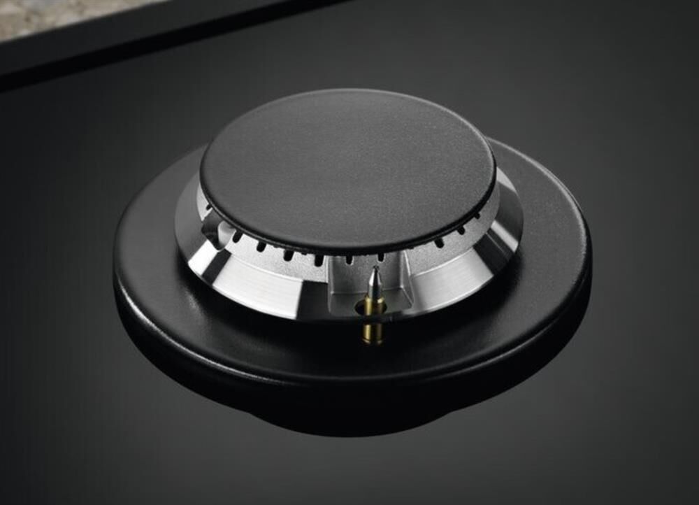 ELECTROLUX Газовая варочная панель KGG75362K, 5 конфорок, закаленное стекло, черный — изображение 5