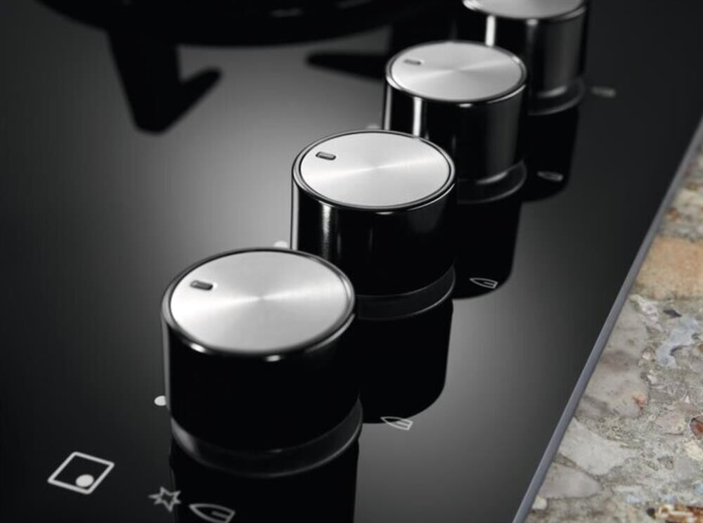 ELECTROLUX Газовая варочная панель KGG75362K, 5 конфорок, закаленное стекло, черный — изображение 6