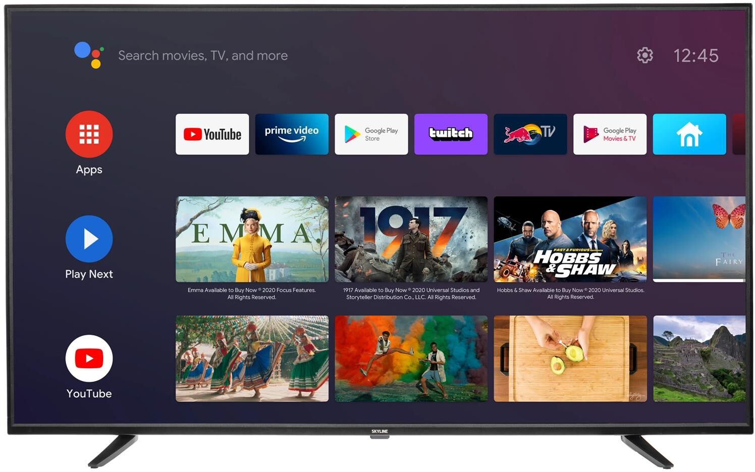 SKYLINE 55U7510 UHD SMART TV безрамочный — изображение 8