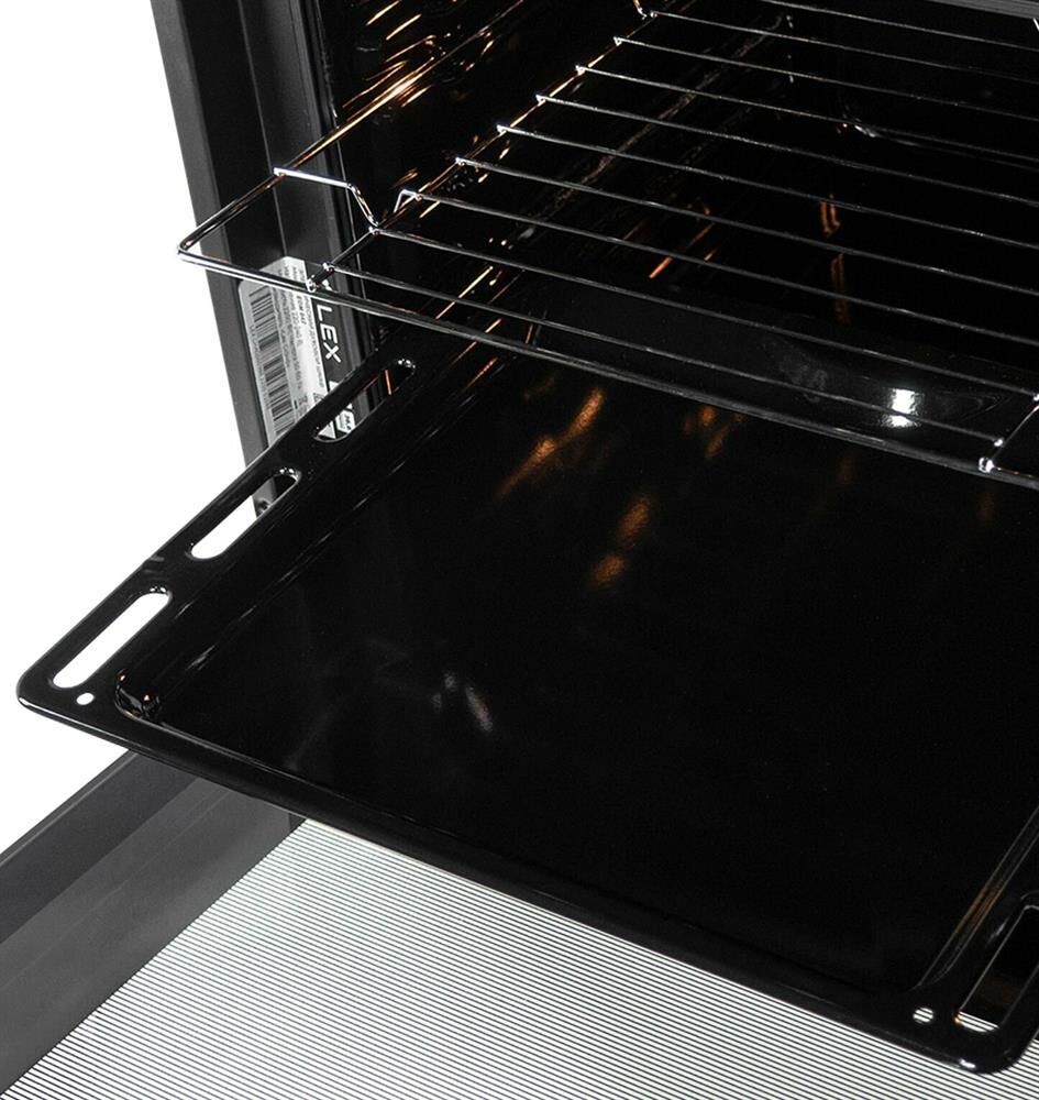 LEX Духовой шкаф электрический EDM 042 IX, 62л, 59.5 х 53 х 59.5 см, дверца с 2 стеклами, нержавеюща — изображение 7