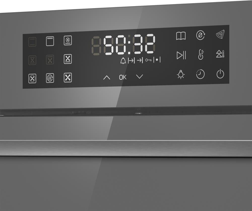 MAUNFELD Духовой шкаф электрический EOEH7614LGR, серый — изображение 7