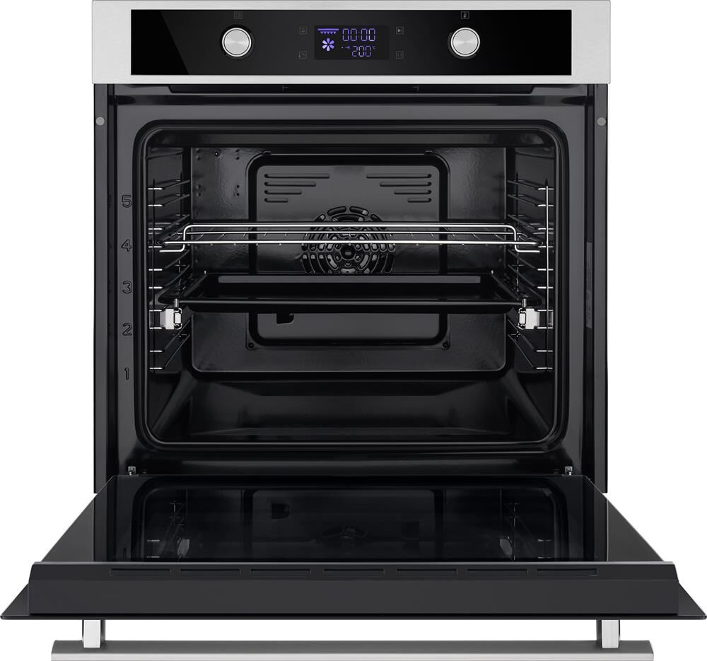 MAUNFELD Духовой шкаф электрический AEOH.749S, черный/серебристый — изображение 2