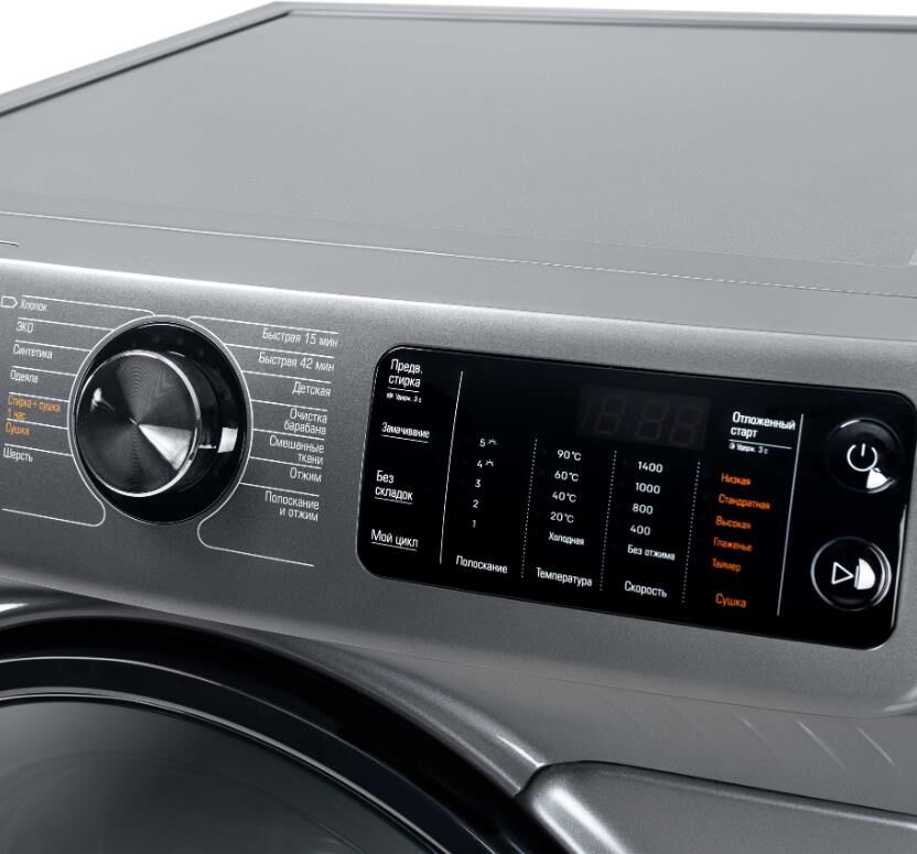 БИРЮСА WMD-SM1014/05 M металлик — изображение 5