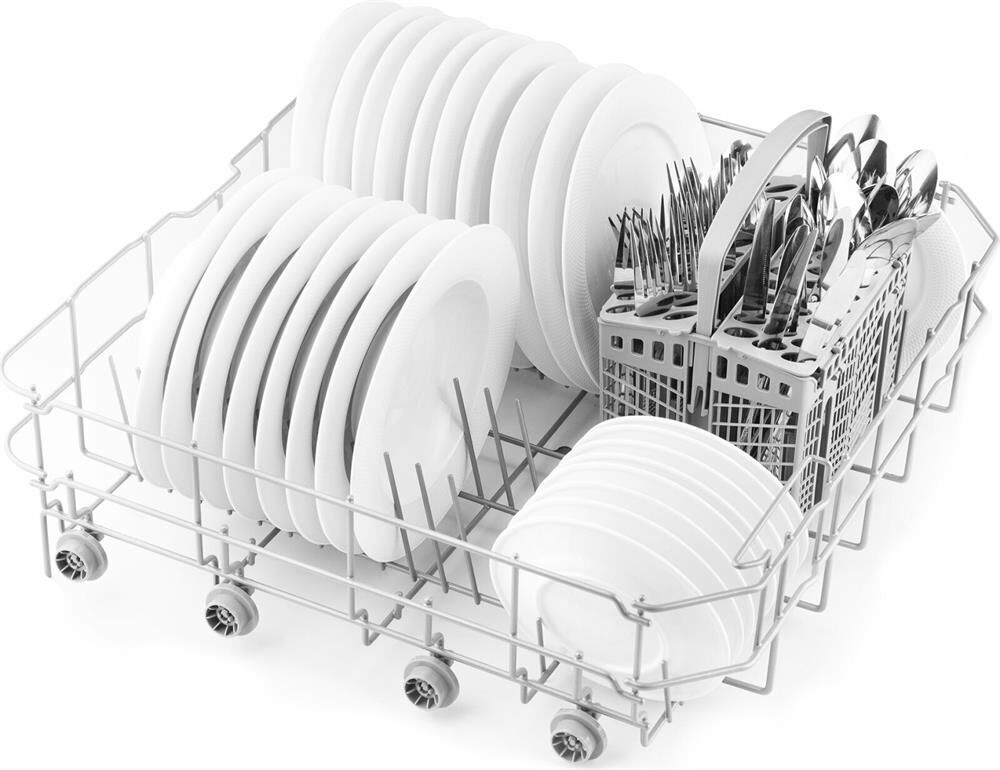 WEISSGAUFF Посудомоечная машина DW 6025, полноразмерная, напольная, 59.8см, загрузка 12 комплектов, — изображение 9