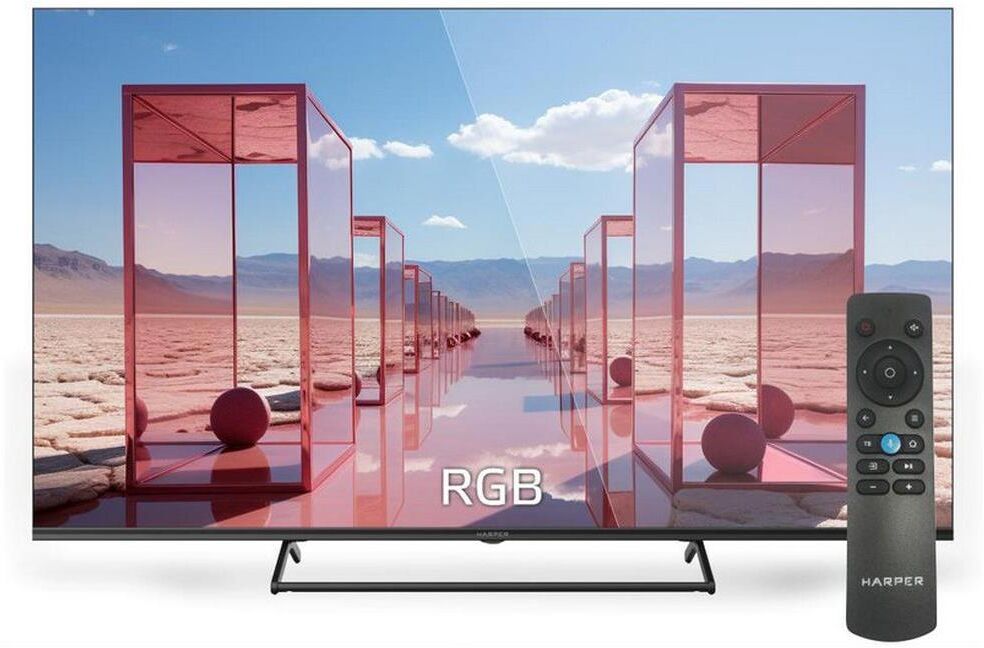 HARPER 55U750TS UHD 4K SMART TV Безрамочный — изображение 6