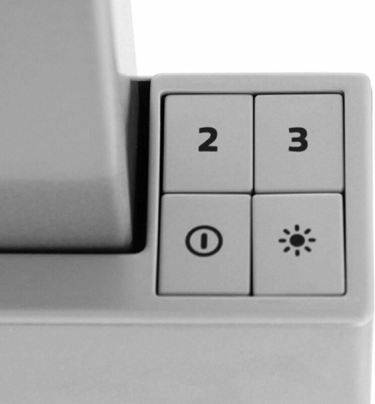 ELICA Встраиваемая вытяжка Elite 14 Lux GRIX/A/60, управление кнопочное, серый/нержавеющая сталь [pr — изображение 2