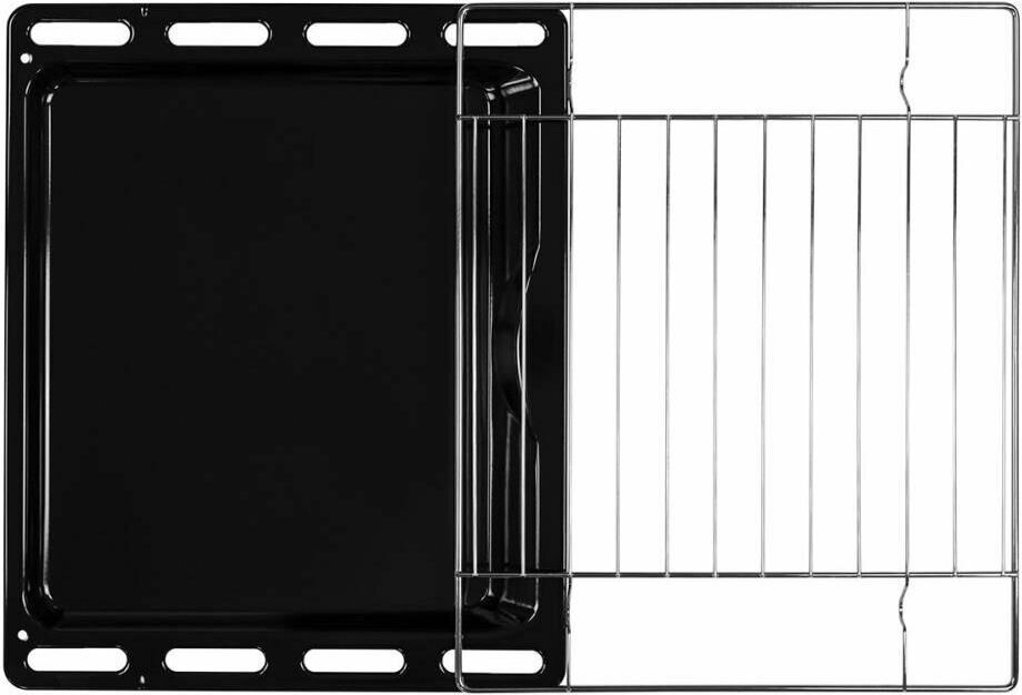 LEX Духовой шкаф электрический EDS 101 BBL, черный/нержавеющая сталь — изображение 2