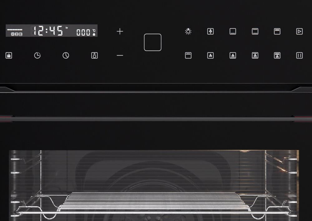 LEX Духовой шкаф электрический EDS 101 BBL, черный/нержавеющая сталь — изображение 5