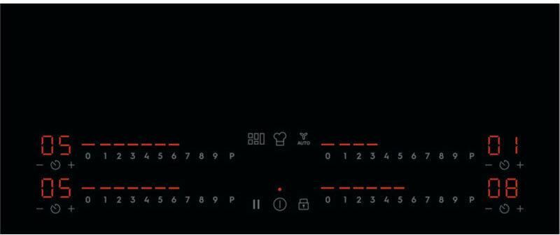 ELECTROLUX Индукционная варочная поверхность EIV85453, конфорок: 4 шт., стеклокерамика, независимая, — изображение 2