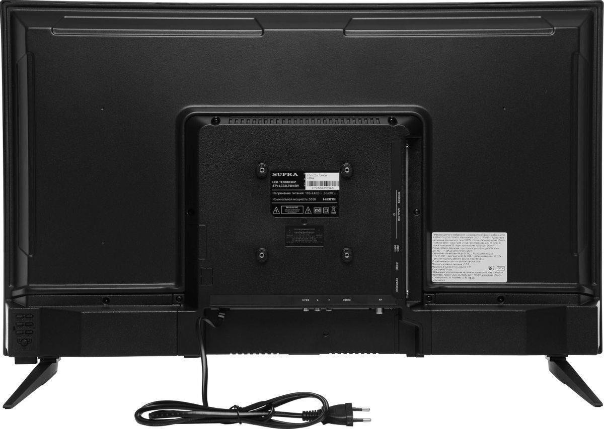 SUPRA STV-LC32ST0045W SMART TV Android — изображение 7
