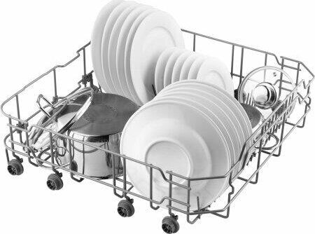 WEISSGAUFF Посудомоечная машина DW 6015, полноразмерная, напольная, 59.8см, загрузка 14 комплектов, — изображение 10