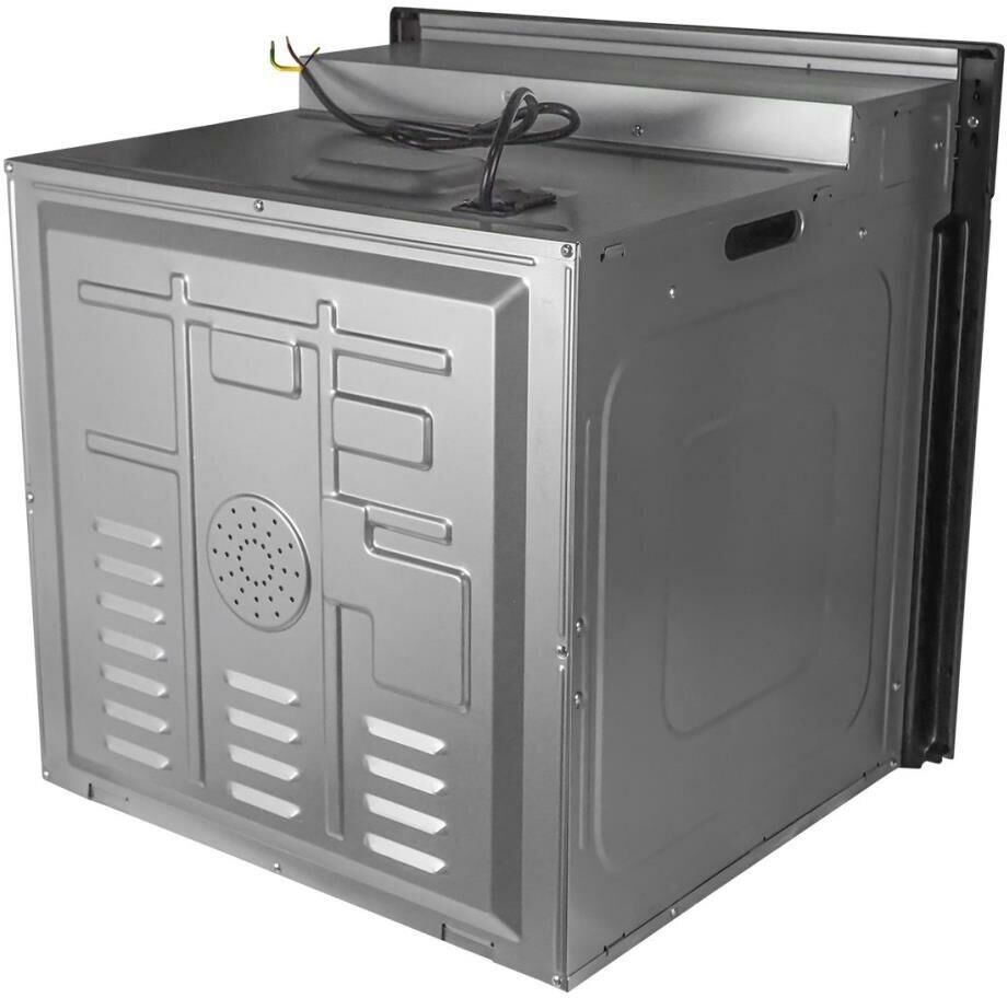 LEX Духовой шкаф электрический EDM 071 BBL, 60л, 59.5 х 53 х 59.5 см, дверца с 2 стеклами, черный — изображение 2