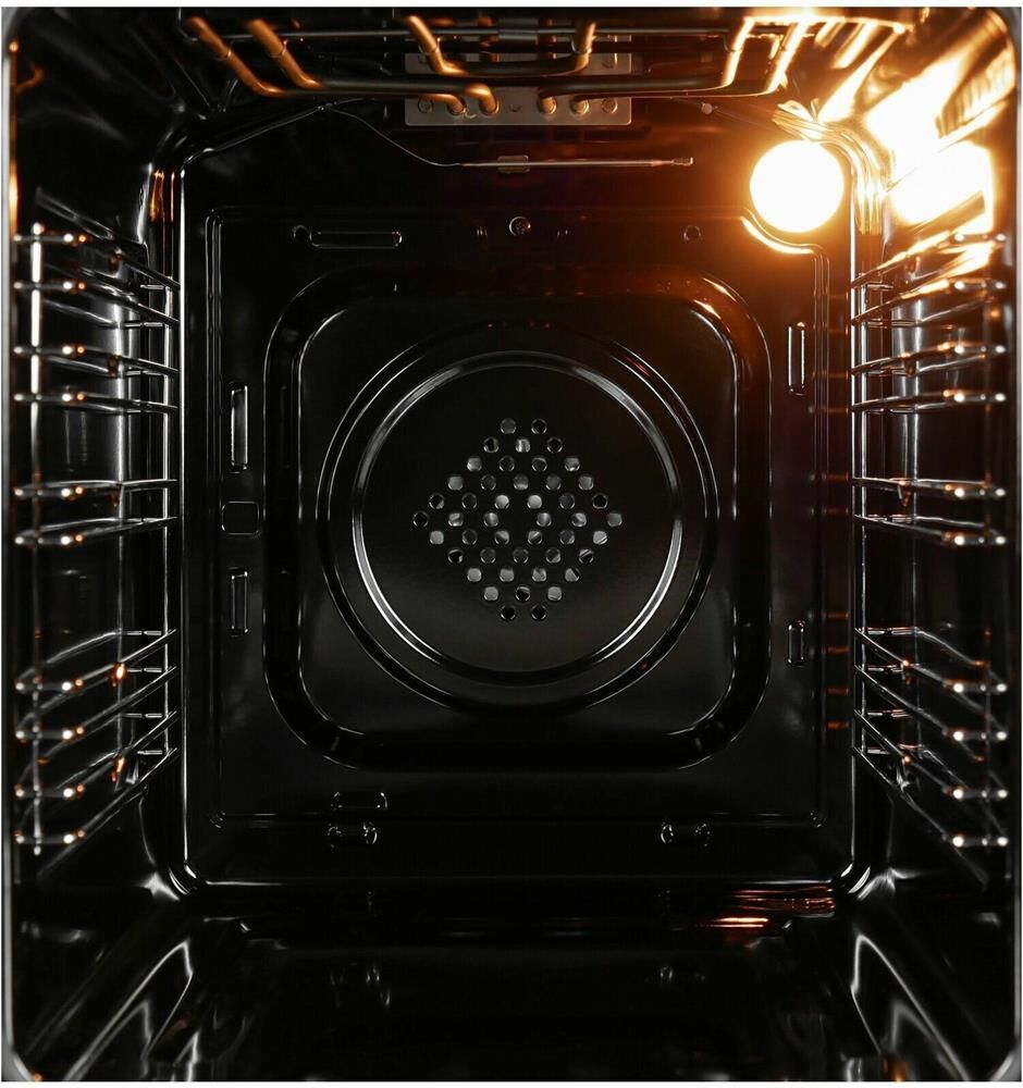 LEX Духовой шкаф электрический EDM 071 BBL, 60л, 59.5 х 53 х 59.5 см, дверца с 2 стеклами, черный — изображение 8