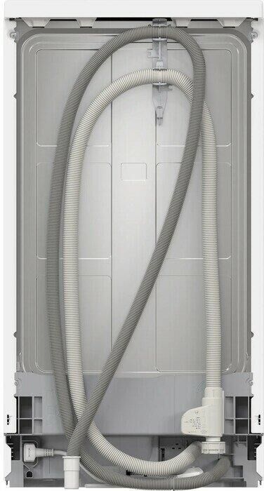 BOSCH Посудомоечная машина SPS4EMW24E, узкая, напольная, 45см, загрузка 10 комплектов, белая — изображение 8