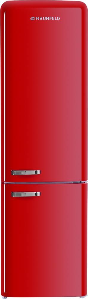 MAUNFELD Холодильник MFF186NFRR 2-хкамерн. красный — изображение 3