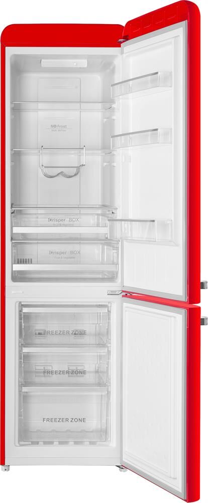 MAUNFELD Холодильник MFF186NFRR 2-хкамерн. красный — изображение 5