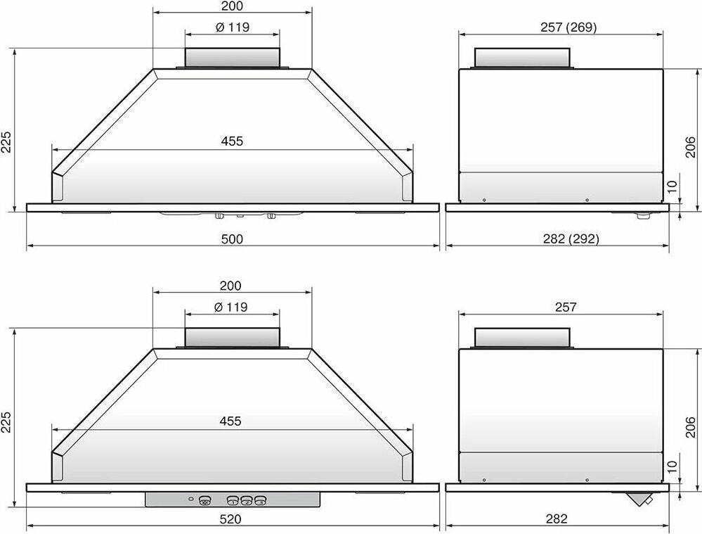 ELIKOR Врезной блок 52Н-400-П3Д нерж — изображение 6