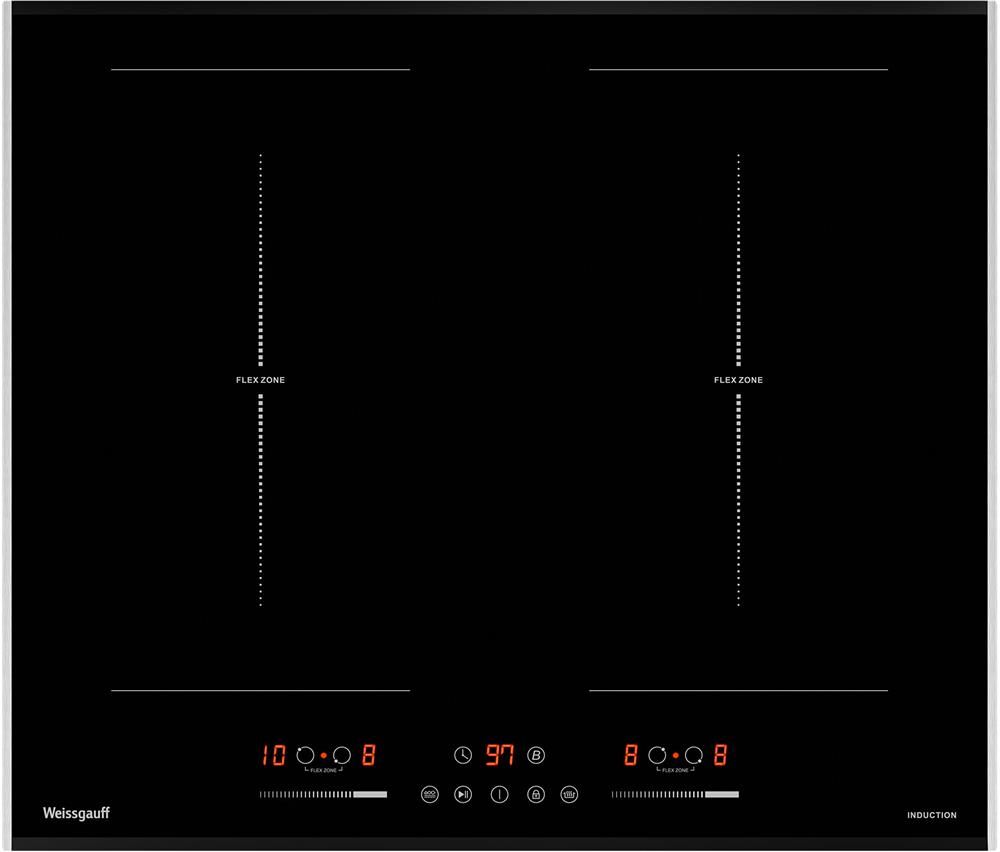 WEISSGAUFF Индукционная варочная поверхность HI 642 Bfzg, конфорок: 4 шт., стеклокерамика, независим — изображение 3
