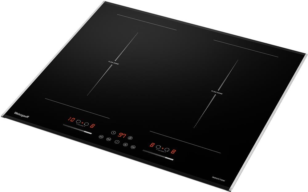 WEISSGAUFF Индукционная варочная поверхность HI 642 Bfzg, конфорок: 4 шт., стеклокерамика, независим — изображение 5