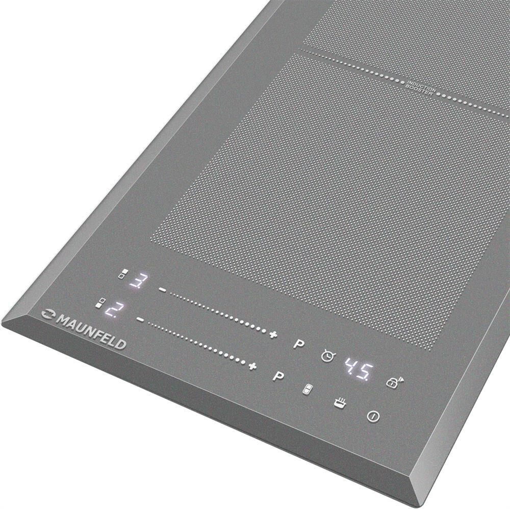 MAUNFELD Индукционная варочная поверхность CVI292S2FLGR Inverter, конфорок: 2 шт., стеклокерамика, н — изображение 2