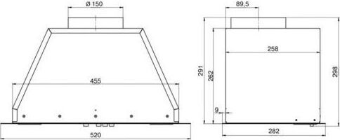 ELIKOR Врезной блок 52П-400-П3Д черный/черный — изображение 2
