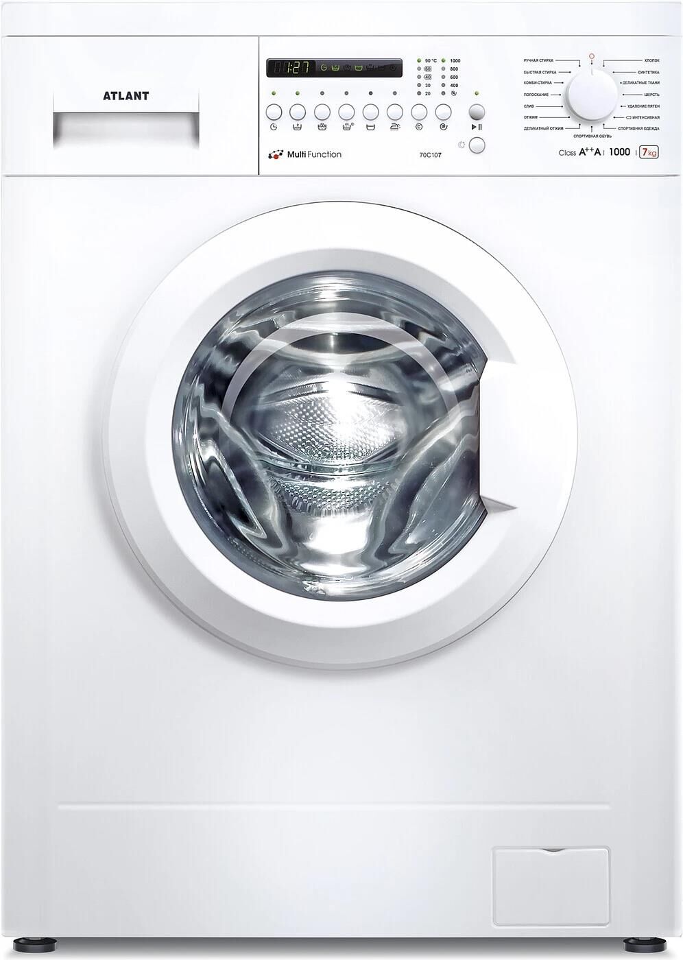 ATLANT СМА 70С107-000 белый — изображение 5