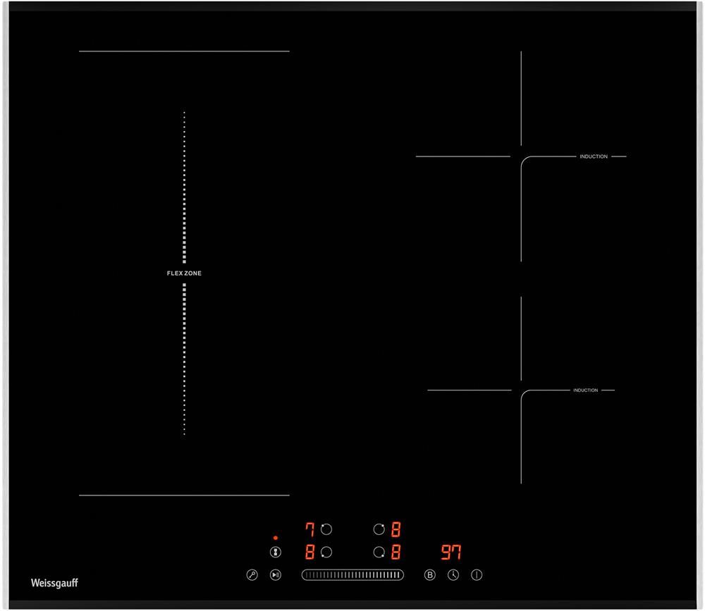 WEISSGAUFF Индукционная варочная поверхность HI 643 Bfzg, конфорок: 4 шт., стеклокерамика, независим — изображение 3
